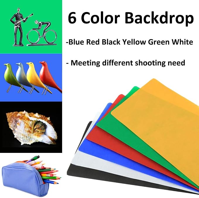 Photo Studio Light Box Kit 12x12 Inch, Folding Lightbox