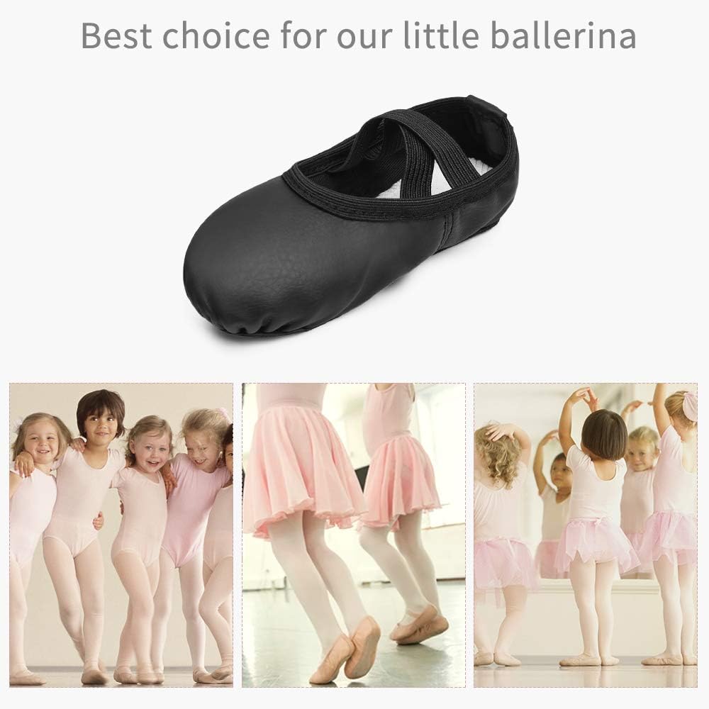 Stelle Ballet Shoes - Professional Close-Fit Dance Slippers for Kids | Toddler to Big Kid Sizes