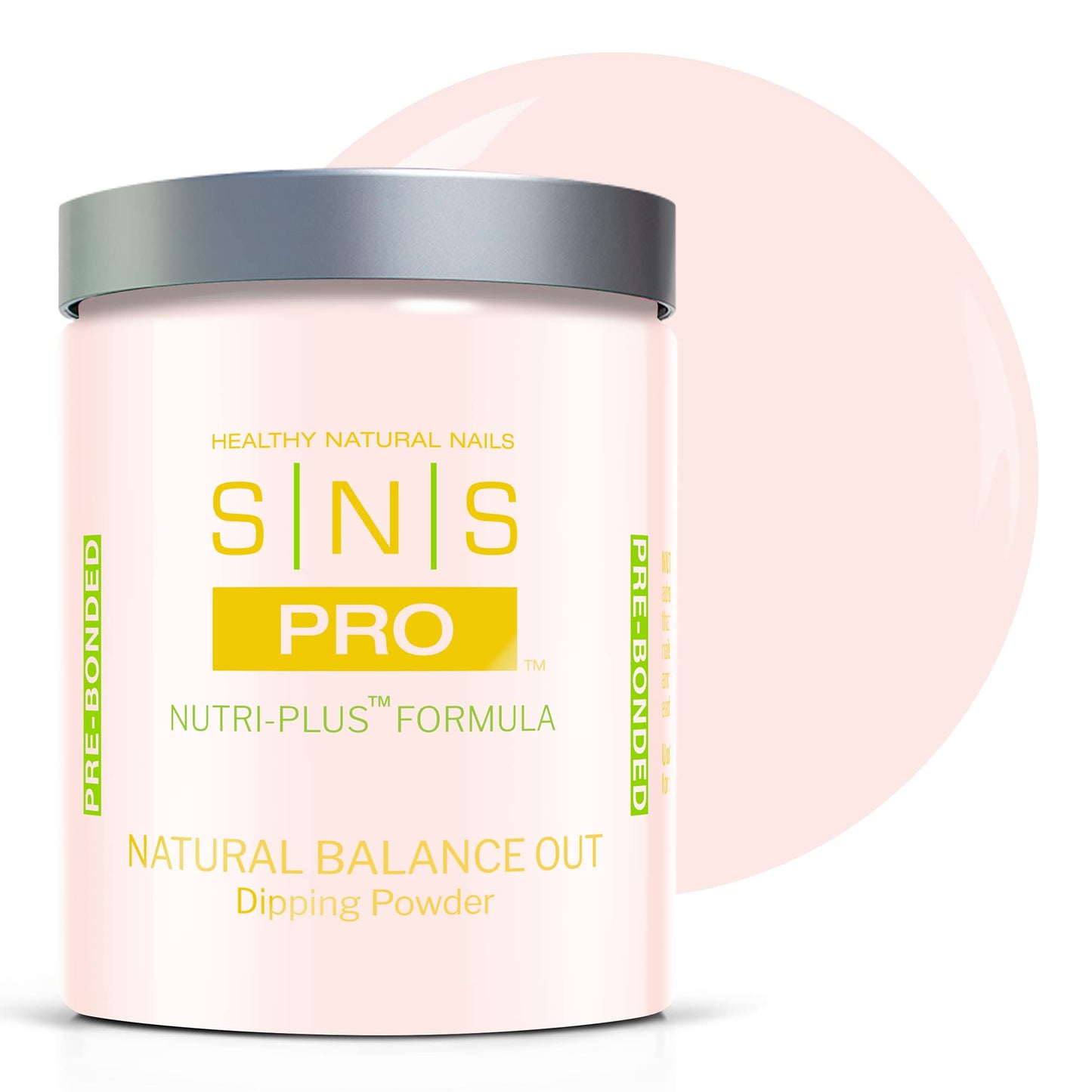 Sns Nail Dip Powder, Gelous Color Dipping Powder - Natural Balance Out (Natural/Nudes, Sheer), Pwnbo16 - Long-Lasting Acrylic Na