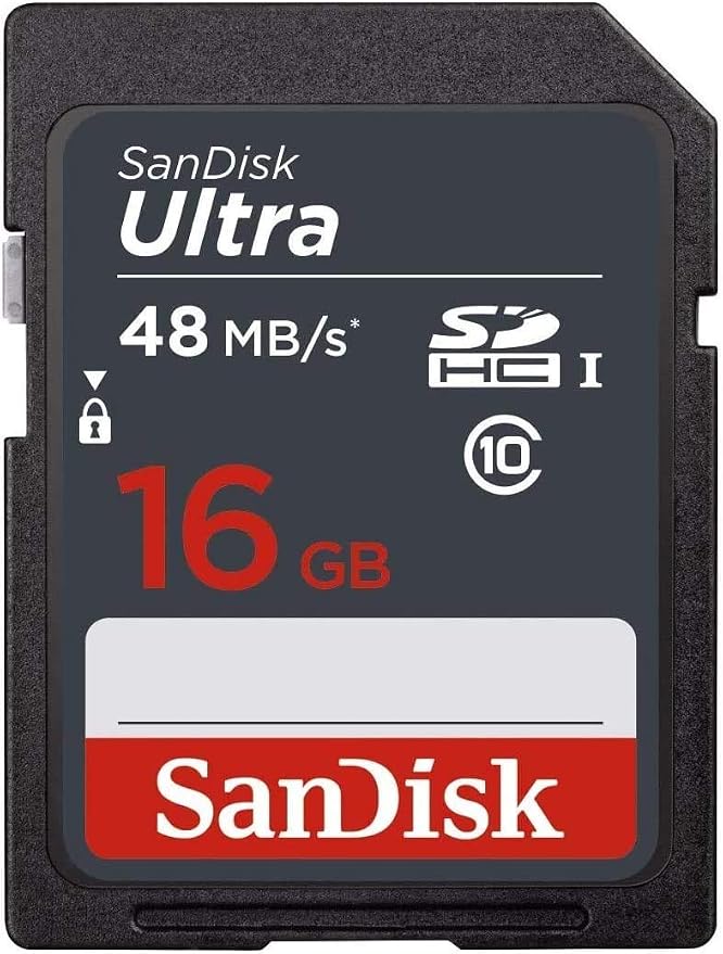 5 Pack - SanDisk Ultra 16GB SD SDHC Memory Flash Card UHS-I Class 10 Read Speed