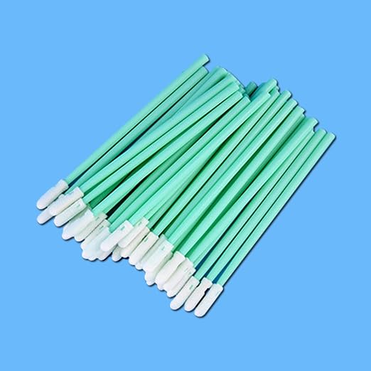 500-Pack 2.5mm Fiber Optic Cleaning Swabs, Round Tip