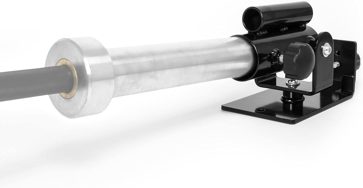 Skiennix T-Bar Row Platform - 360° Swivel for 1” & 2” Olympic Bars - Enhance Your Workout