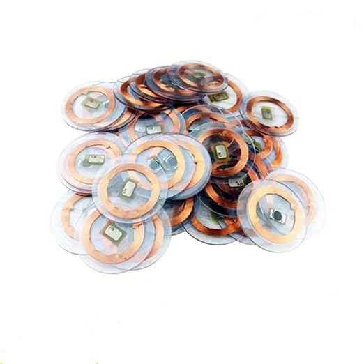 5pcs/10pcs 125KHz T5577 Rewritable Transparent Coin Card Keyfob RFID Proximity