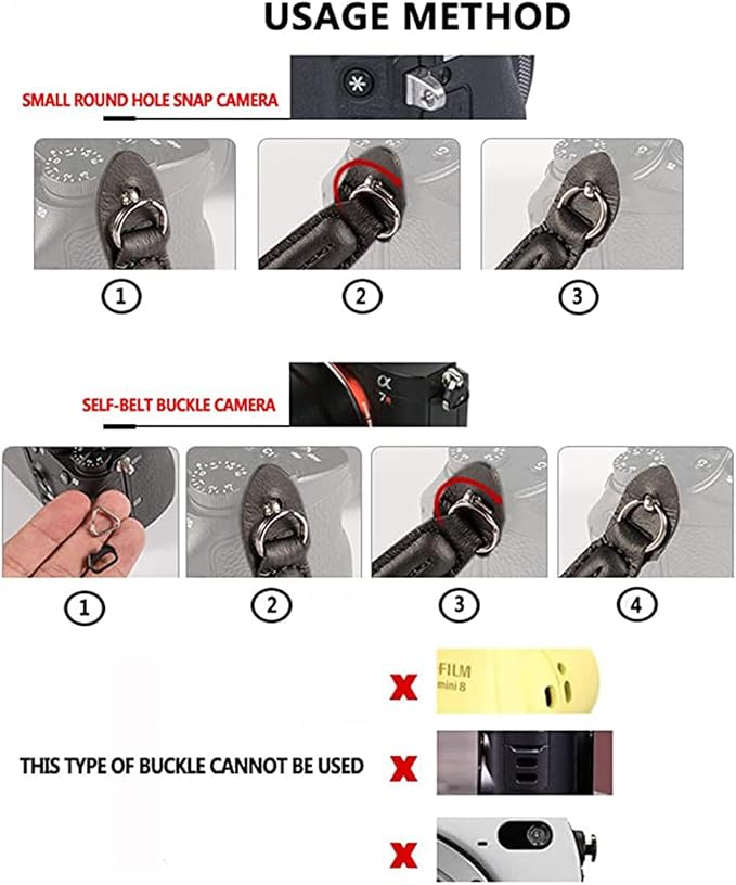 Camera Strap Vintage 100cm Camera Rope Strap Neck Shoulder Belt Strap