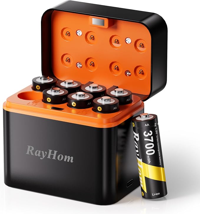 Rechargeable AA Lithium Batteries