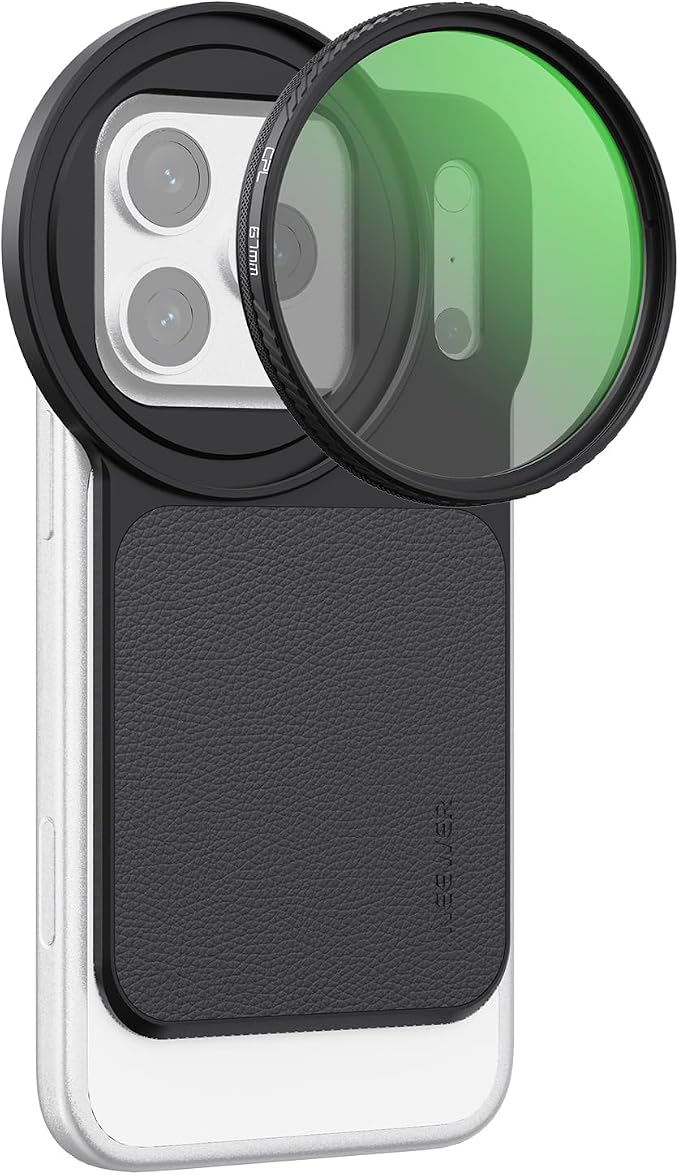NEEWER 6.3" Magnetic Phone Lens Filter Mount Adapter Backplate Accessories &