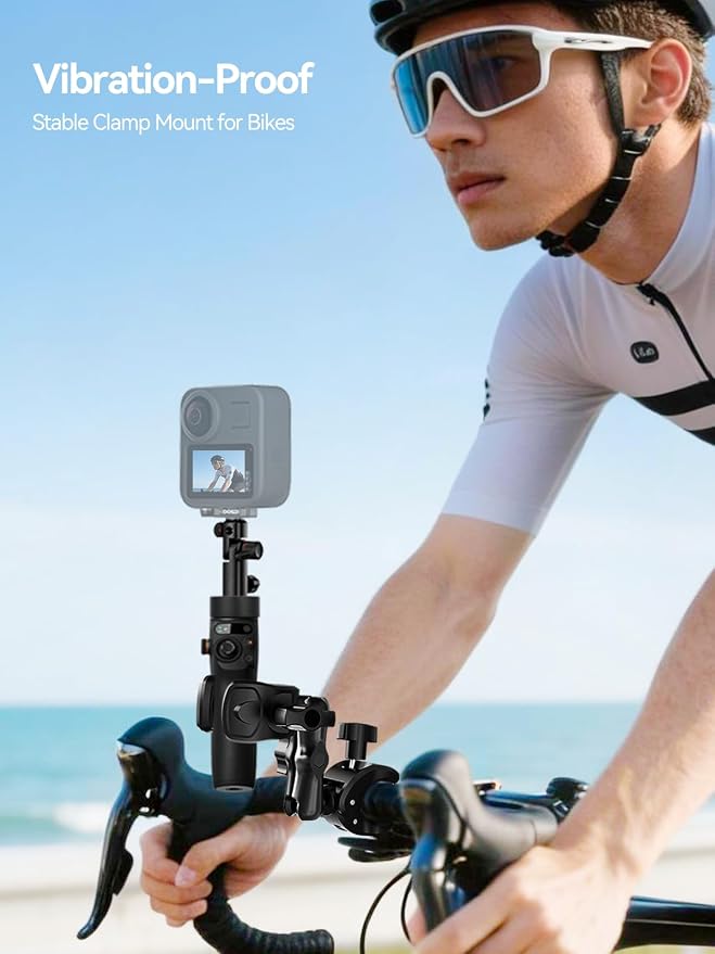 MAGJIEYX Double Clamp Mount, 360°Magic Arm