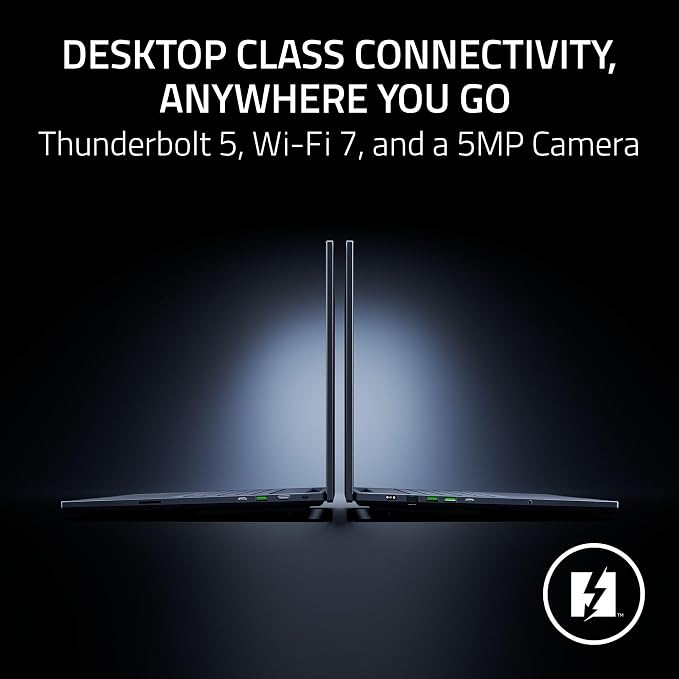 Razer Blade 18 (2026) Gaming Laptop, RTX 5080, 32GB DDR5, 1TB, Black | Intel Ultra 9 290HX, 18" UHD+ 240Hz / FHD+ 440Hz Dual Mode Display, Wi-Fi 7, TB5, Upgradeable Memory, Windows 11
