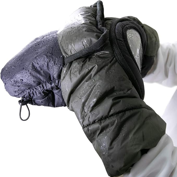 Camera Rain Coat Cover, Cold-Proof Warm Cover, Snow or Sound-Proof Sleeve Jacket