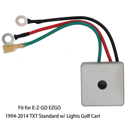 27739-G01 Voltage Regulator Replacement for E-Z-GO EZGO 1994-2014 TXT Standard w/Lights Golf Cart Kart Club Car 27739G01 Stens 435-203