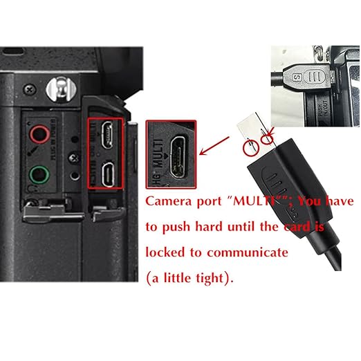 Extension Cable 393-inch （ Mini USB to Multi） jjc Remote Control Handle
