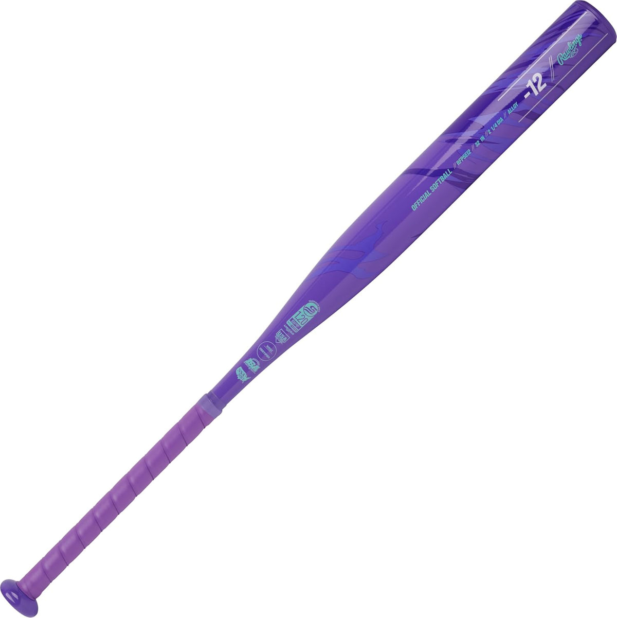 Rawlings Eclipse Fastpitch Softball Bat -12 Drop | 1-Piece Aluminum | Approved for All Associations