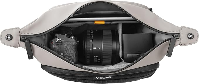 Vanguard VEO Lite S4L Camera & Everyday Shoulder Bag – Fits Mirrorless Camera +