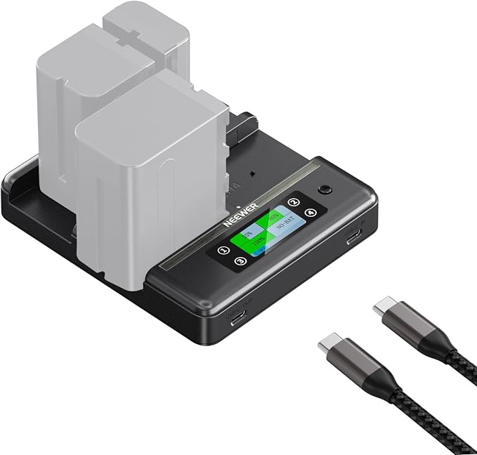NEEWER NP-F970 4 Channel Charger