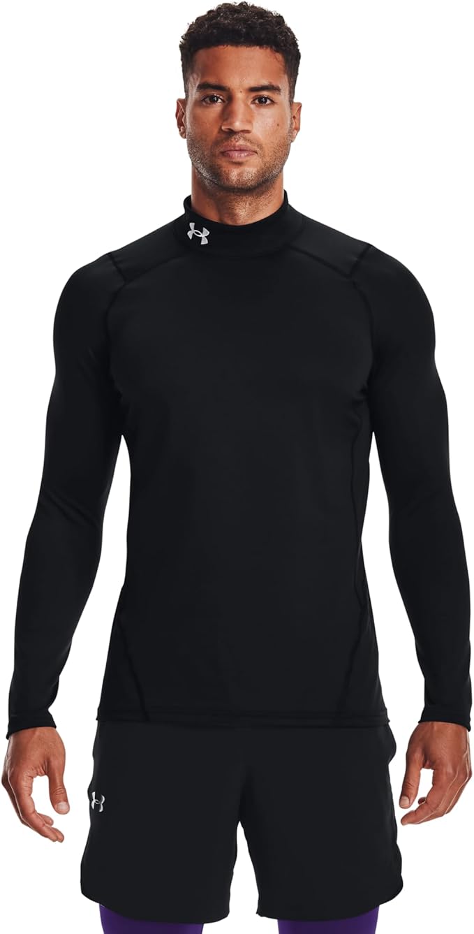 Under Armour Mens ColdGear Armour Fitted Mock