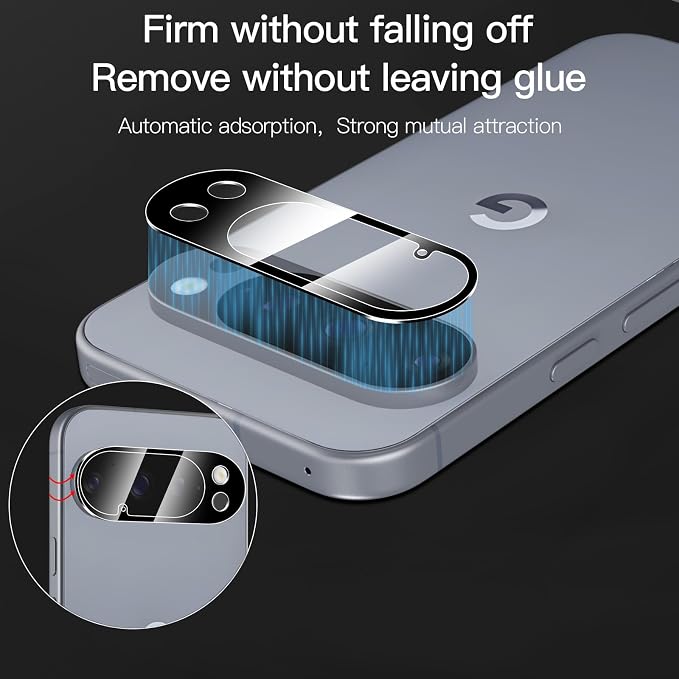 3 Pack for Google Pixel 10 Pro Screen Protector + Pixel 10 Pro Camera Lens