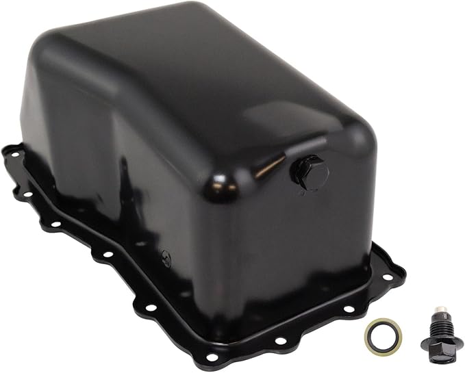 TRQ Engine Oil Pan Compatible with 2007-2011 Jeep Wrangler