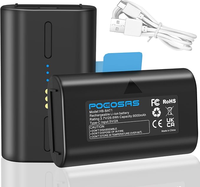 Rechargeable Battery for SimpliSafe Outdoor Camera, Compatible
