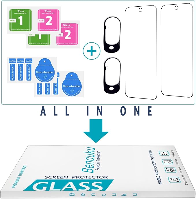 2 Pack Tempered Glass Screen Protector