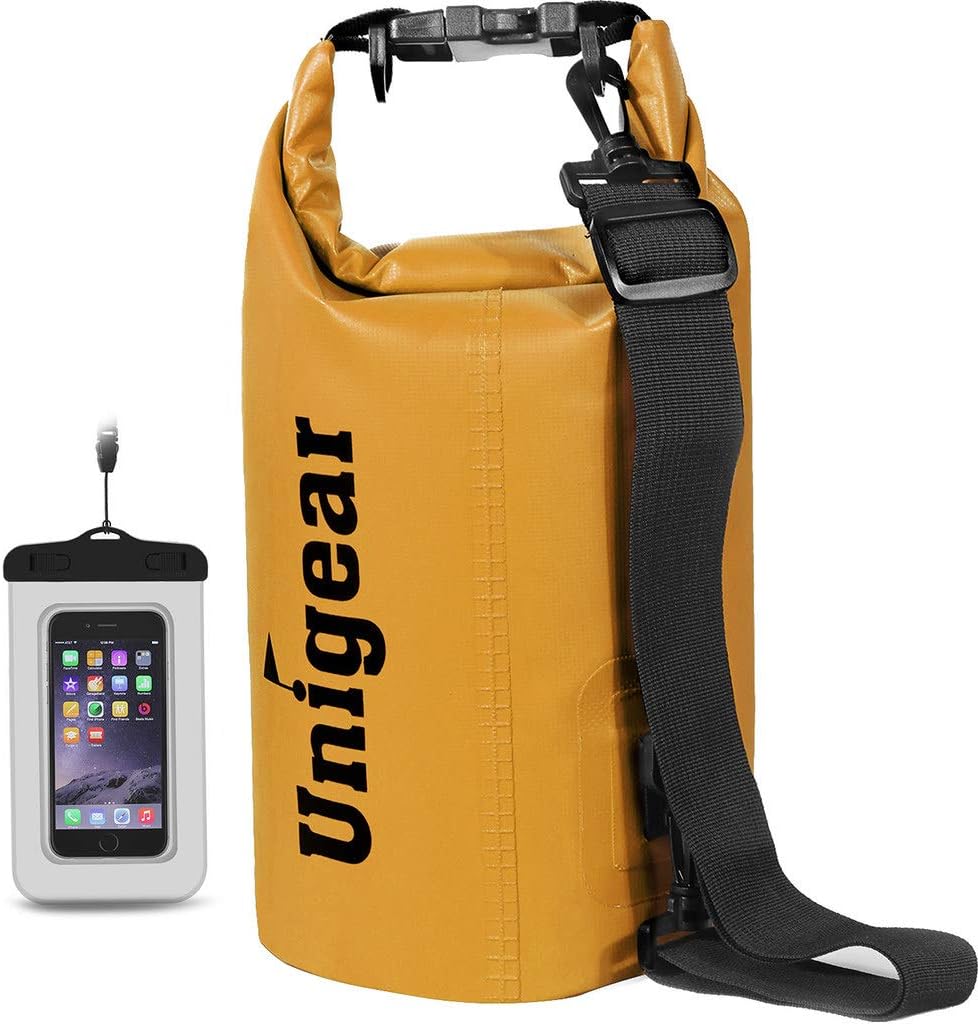 Unigear Waterproof Dry Bag - Lightweight Floating Storage for Kayaking, Boating & Camping | 2L-40L Sizes