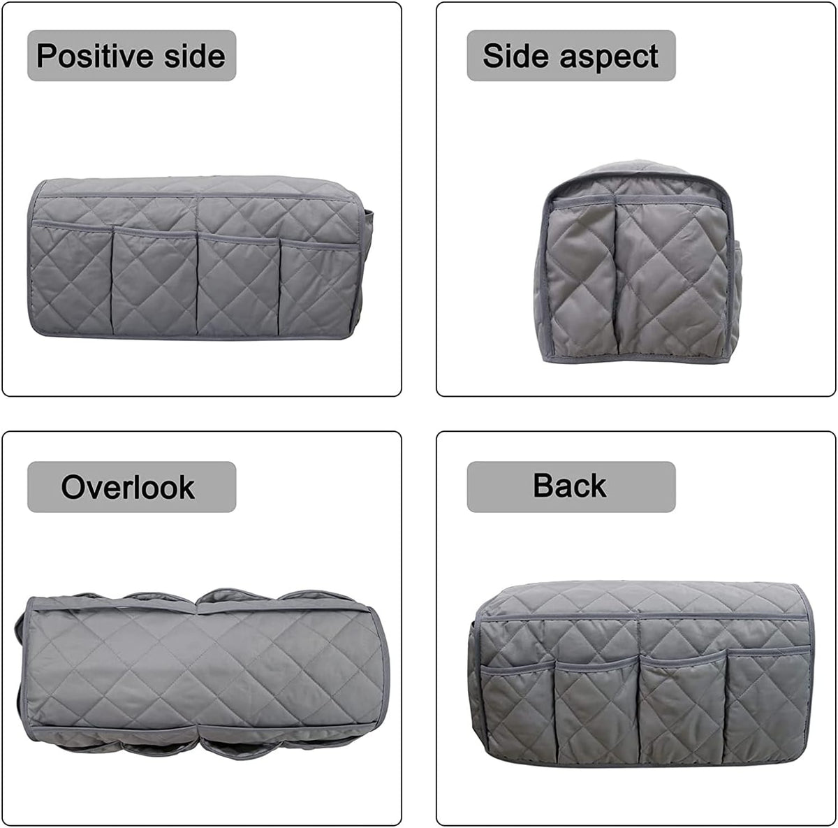 Armchair Caddy for Recliner - Sofa Armrest Organizer with 14 Pockets