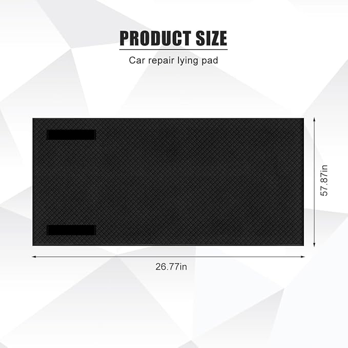 Magical Car Rolling Creeper Mat, 58 x 27 Inch Anti-Slip Under Vehicle Repair Garage Pad for Low Clearance, Automotive Maintenance Mat Accessories, Universal for SUV Sedan Truck