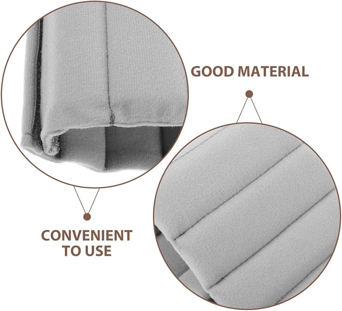 Homoyoyo 4-Pack Camera Bag Divider Plug-in Thicken Gray Suede Camera Bag