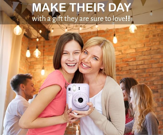 Fujifilm Instax Mini 12 Instant Film Camera Lilac Purple, Fujifilm Instax Mini