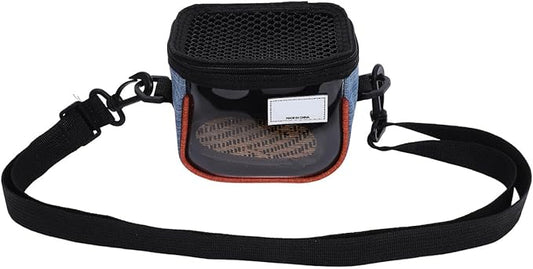 Messenger Bag Suitcases Organizer Bags Small Animal Carrier Bag for Purse Dwarf Hamster Carrier Handbag Storage Organizer Glider Outdoor Supplies Travel Pet Black Lining