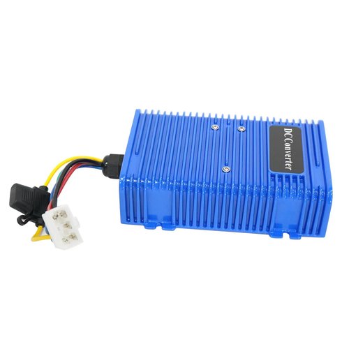 48 to 12 Volt Reducer for Golf Cart - 30A 360W Voltage Converter, IP68 Waterproof, Fits EZGO Club Car Yamaha (36V Input Supported)