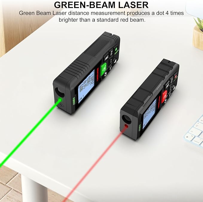 Laser Measure Device, LASELION 229ft Digital Laser Tape Measure High Accuracy