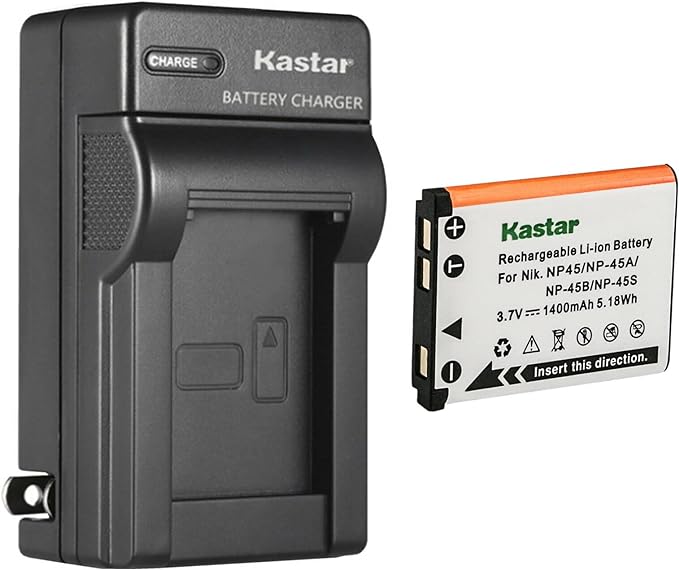 Kastar 1-Pack Battery and AC Wall Charger Replacement