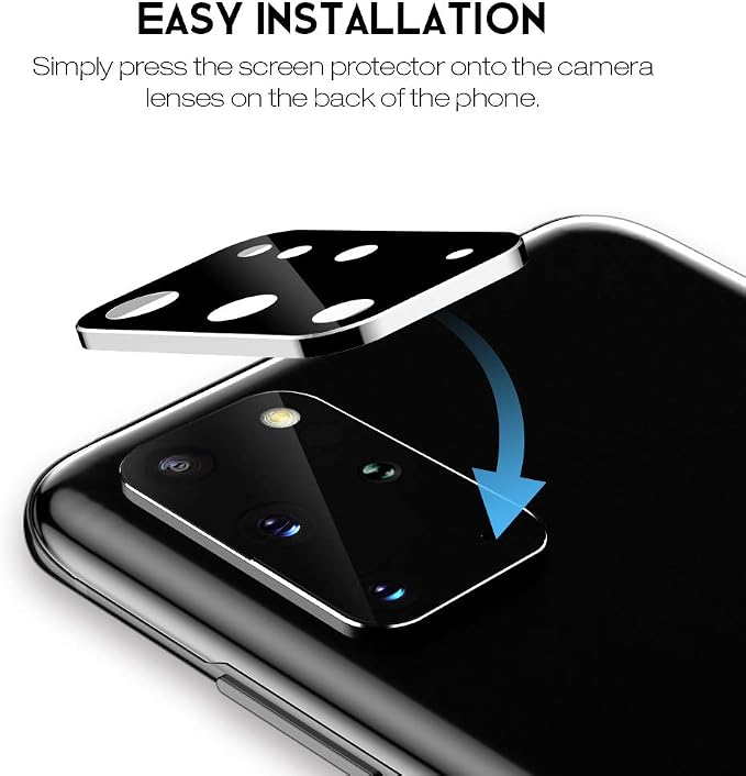 LK 4 Pack 2 Pack Screen Protector + 2 Pack Camera Lens Protector
