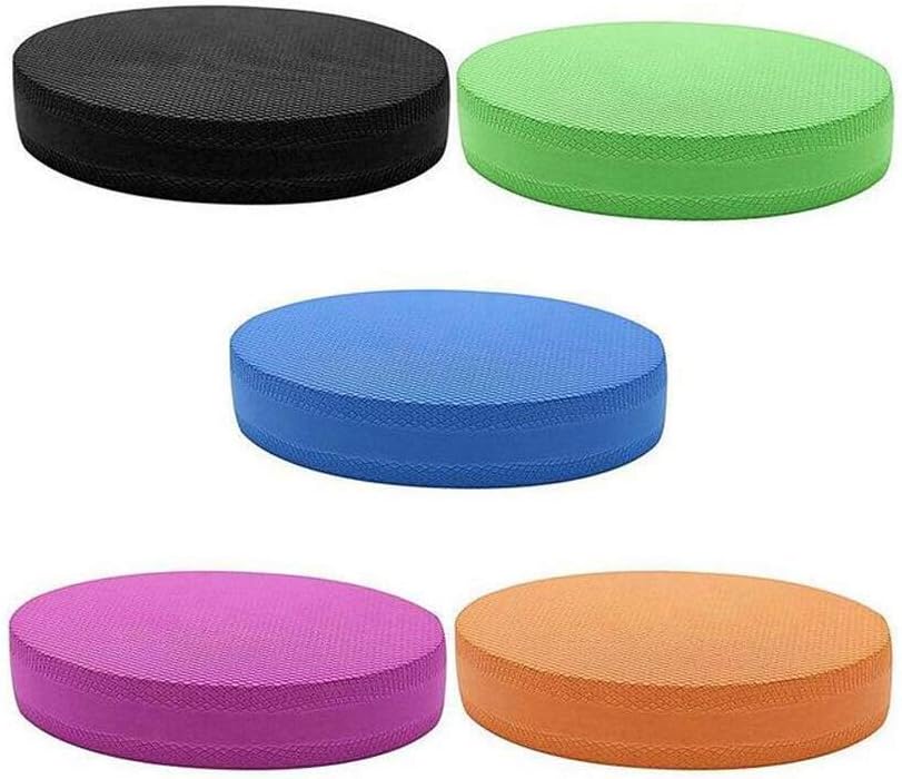 Skiennix Oval Balance Pad - Non-Slip Foam Stability Trainer for Yoga, Pilates & Fitness | Blue