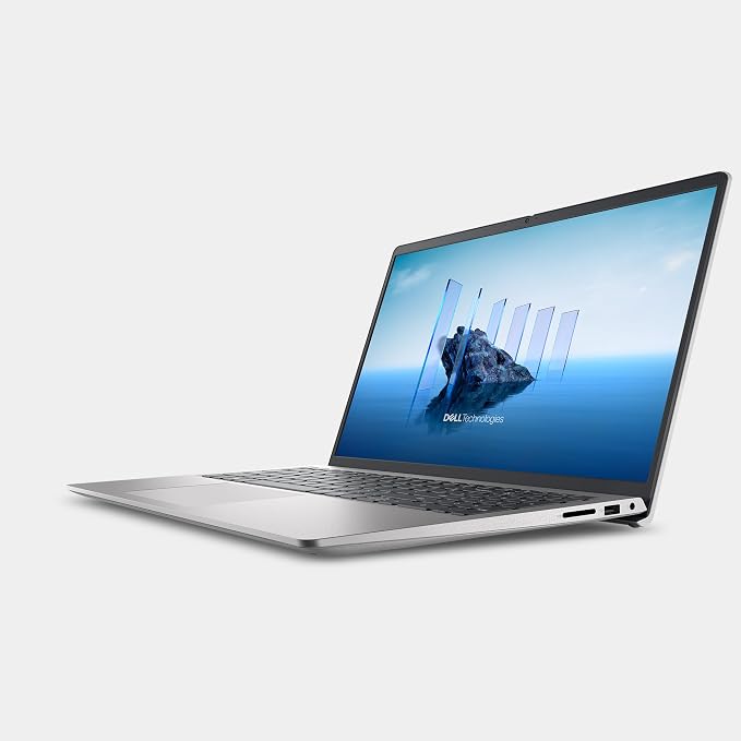 Dell 15.6" Laptop DC15250, FHD, Intel Core i5 1334U, Windows 11 Home | 1920x1080 Display, 120Hz, Intel UHD Graphics, DDR4, 512GB SSD, Wi‑Fi 6, Bluetooth, Backlit Keyboard, Platinum Silver