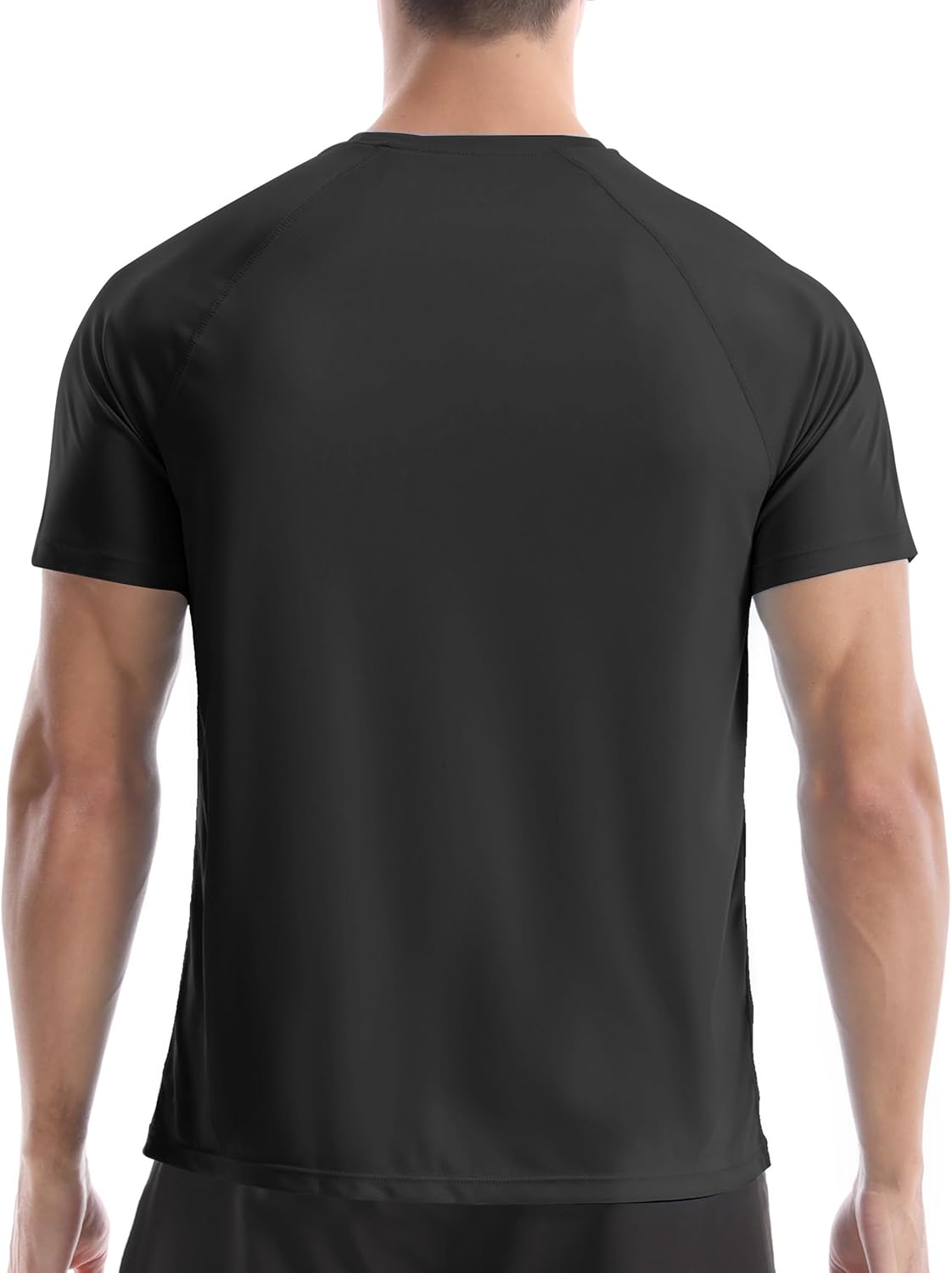 Roadbox Men's Rash Guard - UPF 50+ UV Protection Swim Shirt | Quick-Dry Lightweight Beach Tee