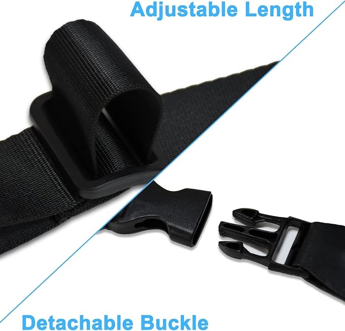 TIMISM Shoulder Strap, 59 inch Adjustable Removable Shoulder Straps, Sturdy