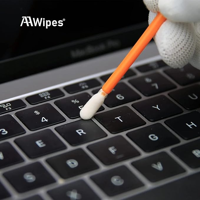 AAwipes Cleaning Swab Kit Mixed Microfiber and Foam Swab Sticks