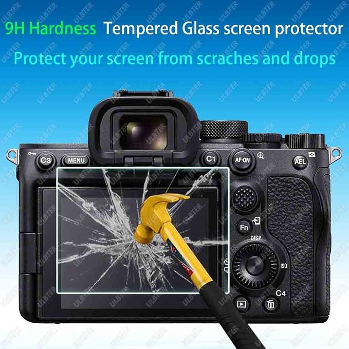 ULBTER Screen Protector for Sony Alpha A7S III A7S II A7SIII A7SII 7S III 7S