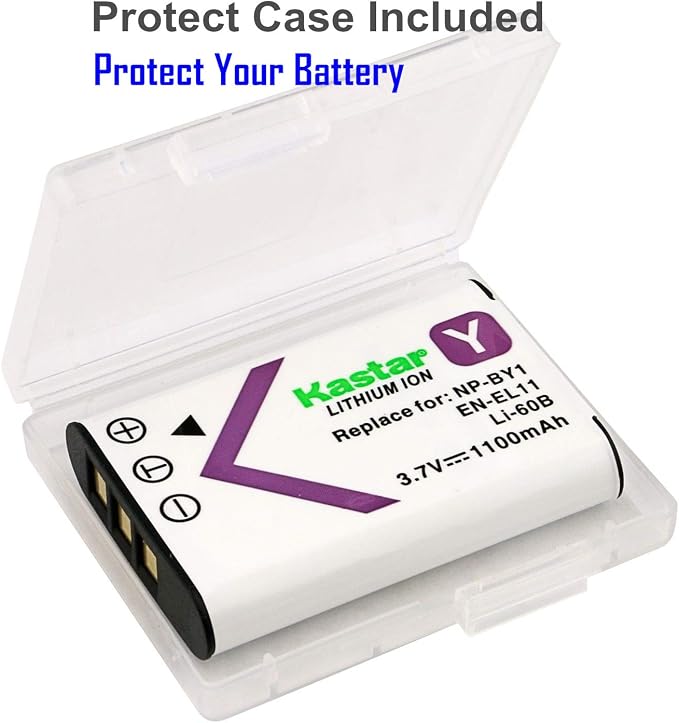 Kastar Digital Camera Replacement Lithium-Ion Battery Compatible
