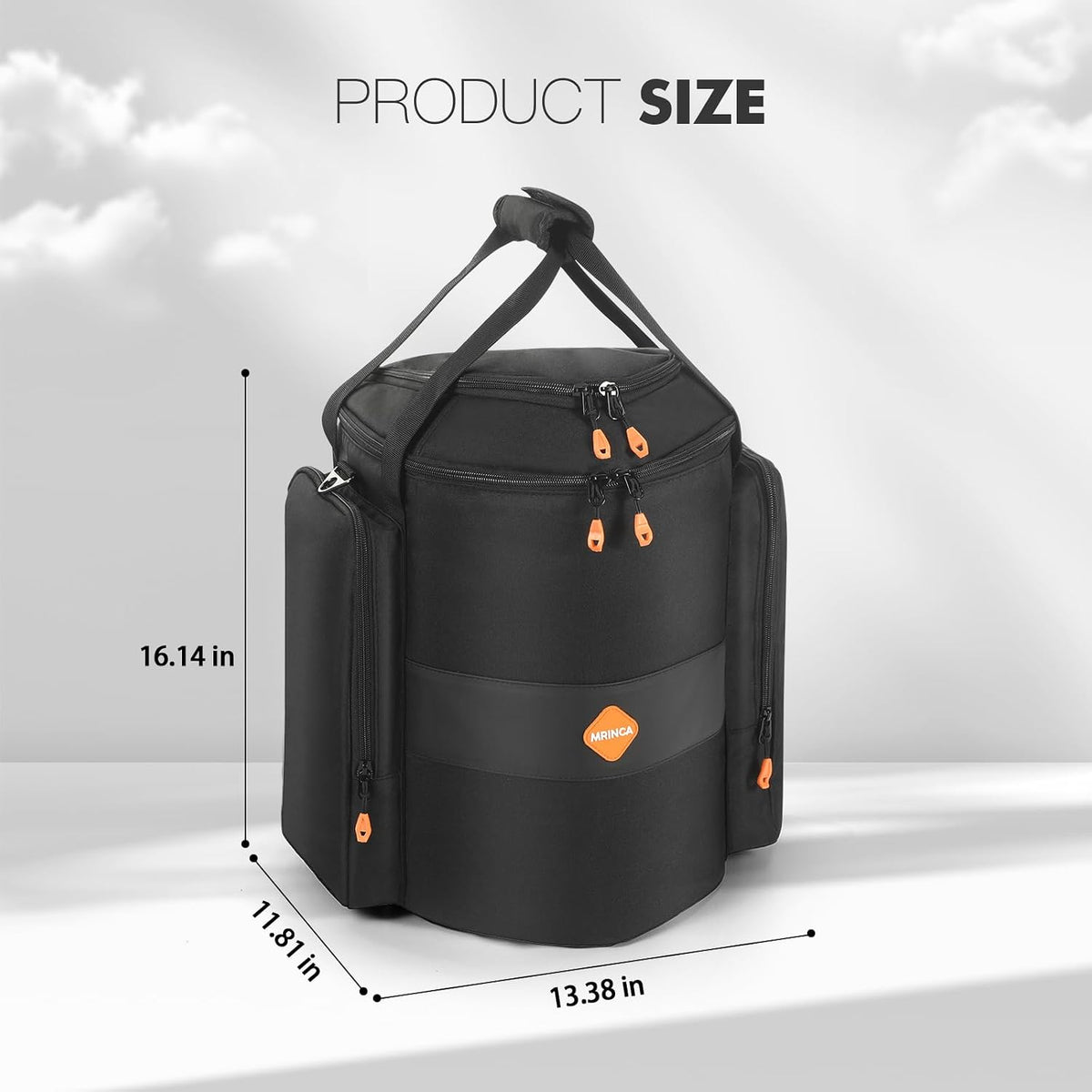 Carrying Case Compatible with Bose S1 Pro/S1 Pro+, Protective Cover Bag with Shoulder Strap, Durable Design for PA System Speaker, Microphones, Charger & Accessories
