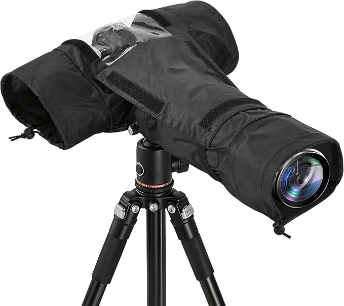 Professional Waterproof Camera Rain Cover, Universal DSLR Camera Protector