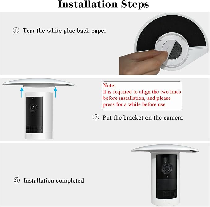 Sun Rain Shade Camera Cover Compatible