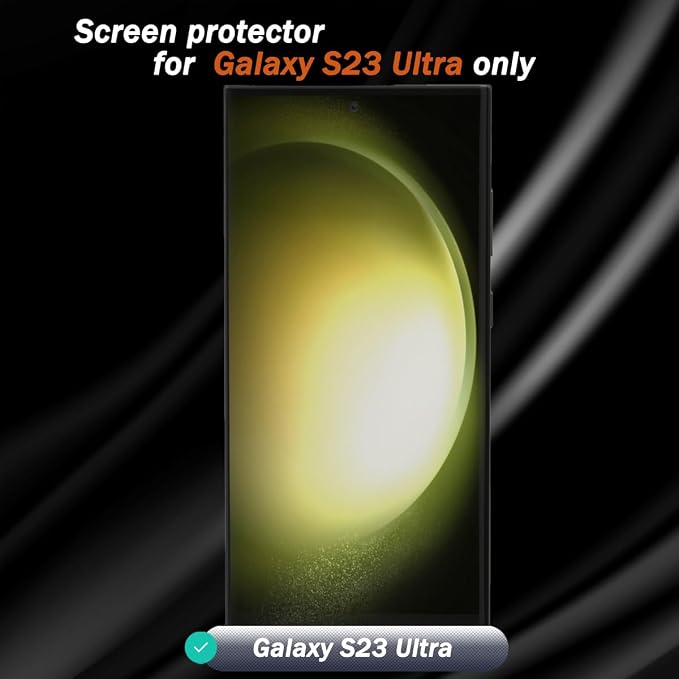 3+2 Pack Screen Protector for Samsung Galaxy S23 Ultra Flexible TPU Film