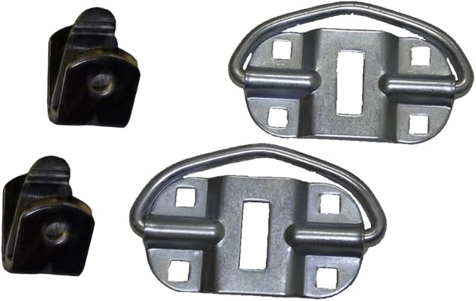 Lock N Load BK1000 Deluxe Motorcycle Wheel Chock with Quick-Release Ratchet & D-Ring System (Orange/Black)