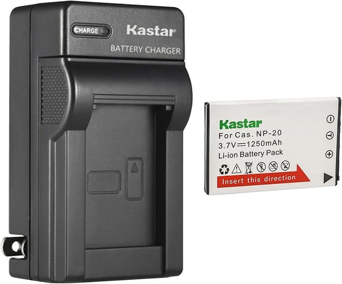 Kastar 1-Pack Battery and AC Wall Charger Replacement