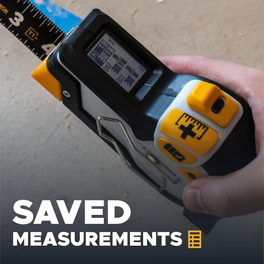 REEKON T1M Utility Digital Tape Measure 25 ft – Bluetooth Smart Measuring Tool