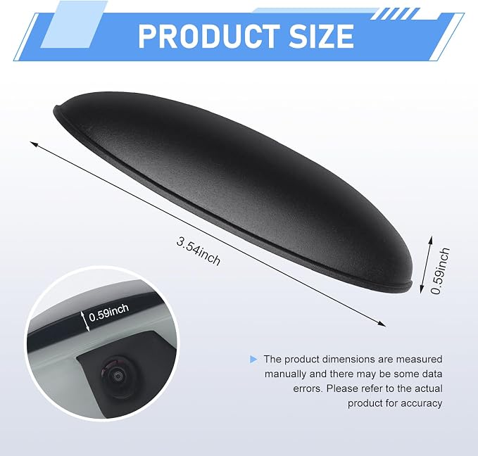 Car Rear View Camera Anti-Rain Cover, Plastic Back Up Camera Shield, Vehicle