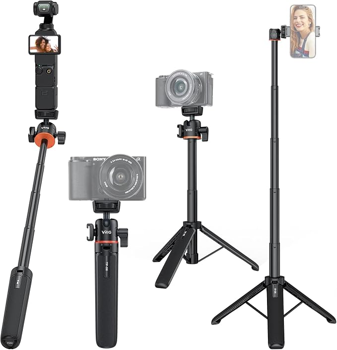 VRIG 21.6" Extension Pole Tripod