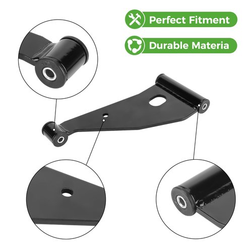 10L0L Golf Cart Control Arm Delta A-Plate for Club Car Precedent 2007-up & Tempo 2018-up Golf Carts, OEM 102287301 103388501 (Control A-Arm Kit)